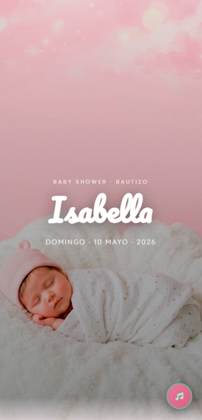 Baby Shower Niña