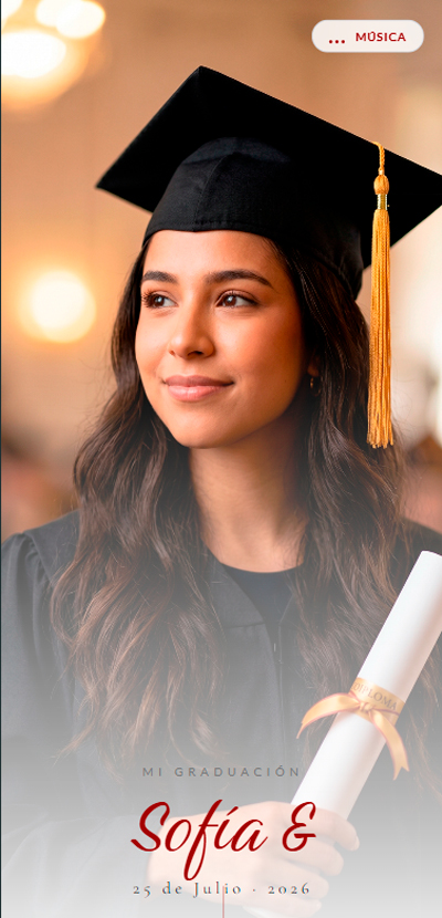 Invitación Graduación