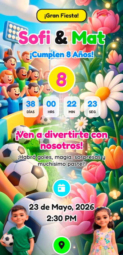 Invitación Infantil